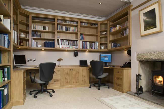 Bespoke Solid & Hardwood Fitted Home Office and Study Furniture