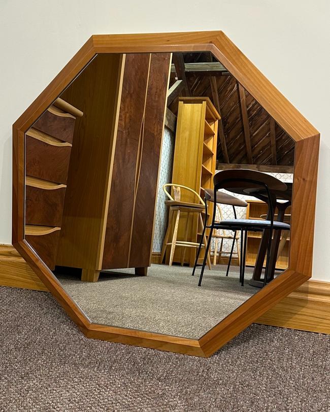 EX DISPLAY WALNUT MIRROR